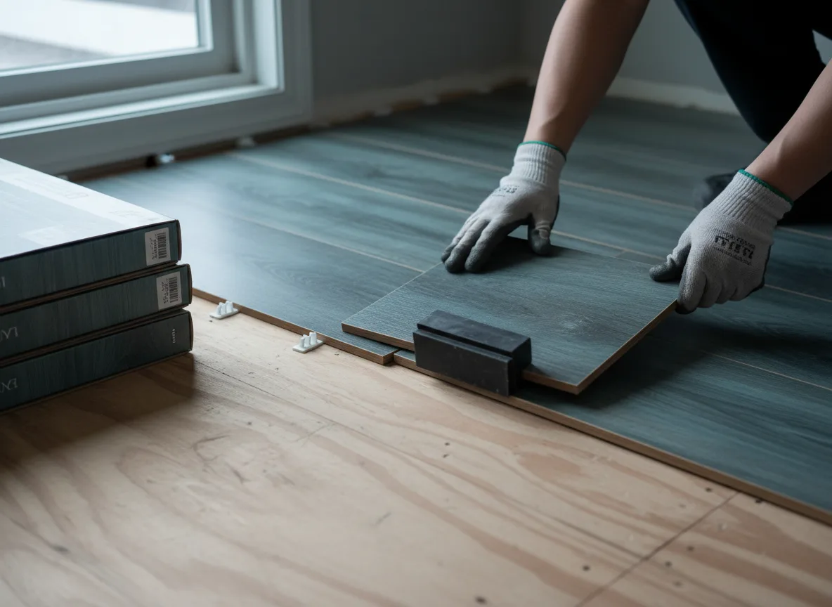 Luxury Vinyl Plank Installation company in Holloway, MN